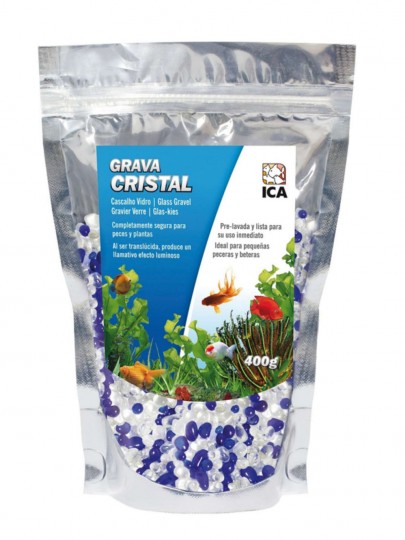 Pedras cristal Mix Azul 400 gr